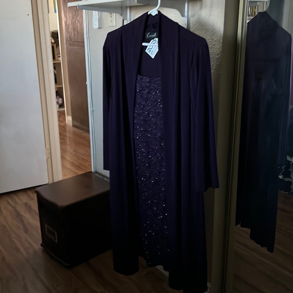 Brand new purple formal dress 2 piece